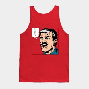 Shouting Man Tank Top